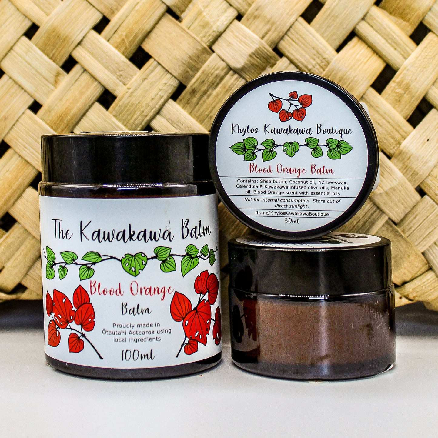 Kawakawa Balm - Blood Orange