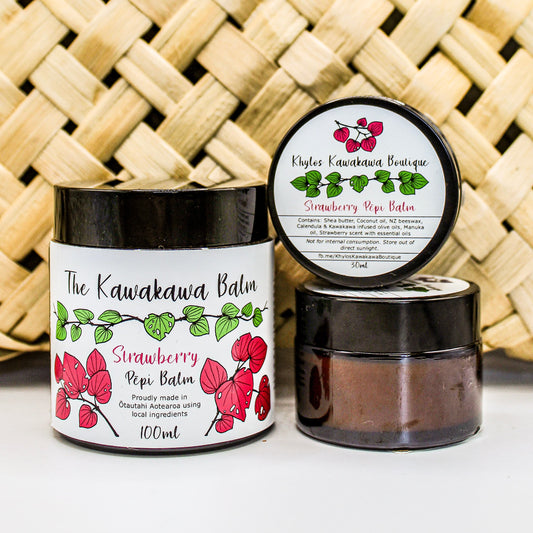Kawakawa Balm - Strawberry (Pepi)