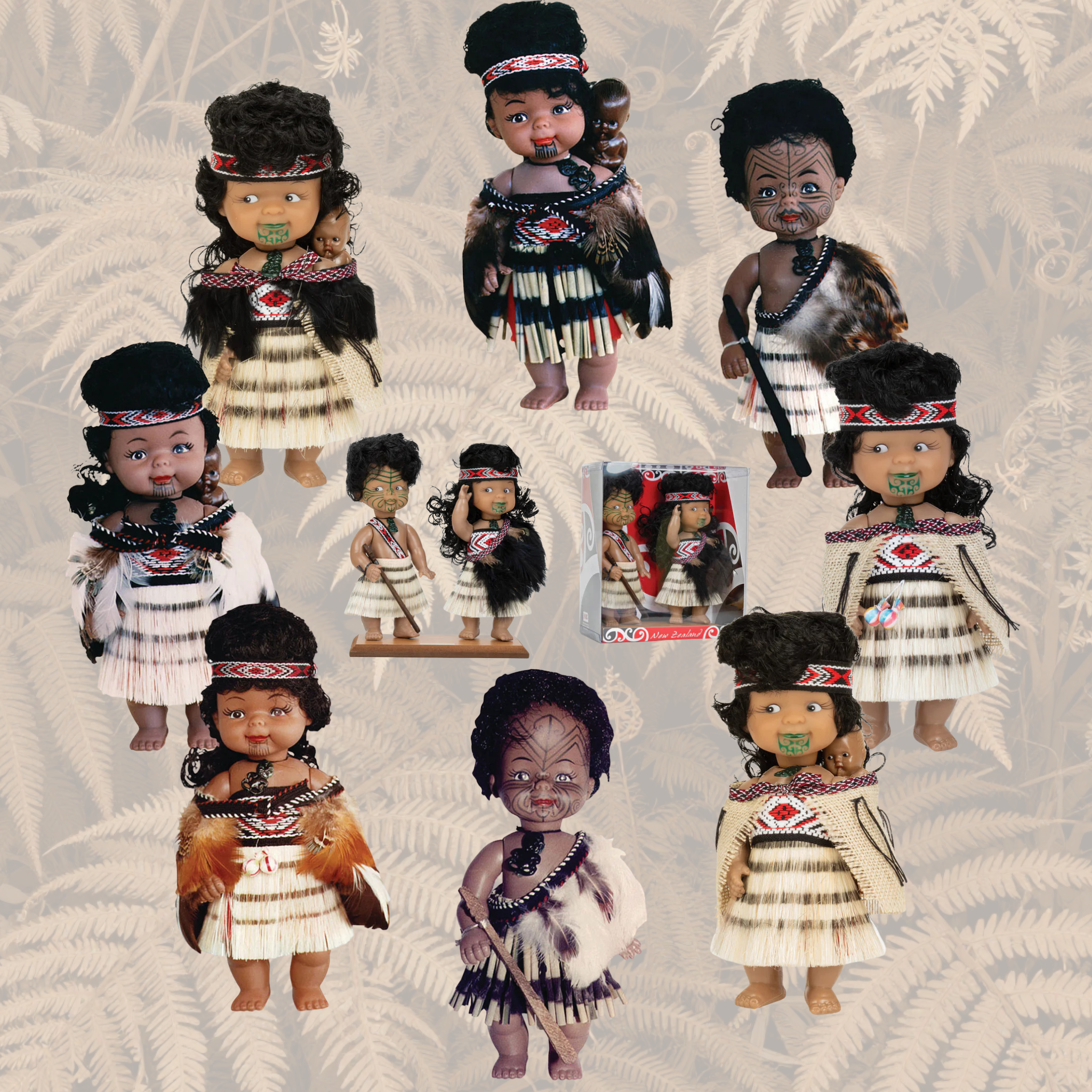 Māori Dolls - 20cm