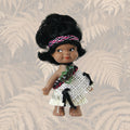 Māori Doll - 10cm Wahine Tassel Cloak