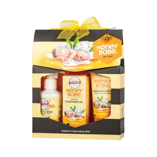 Manuka Honey - Gift Box (Includes Baby Massage Oil, Baby No Tears Shampoo, Baby Moisturiser)