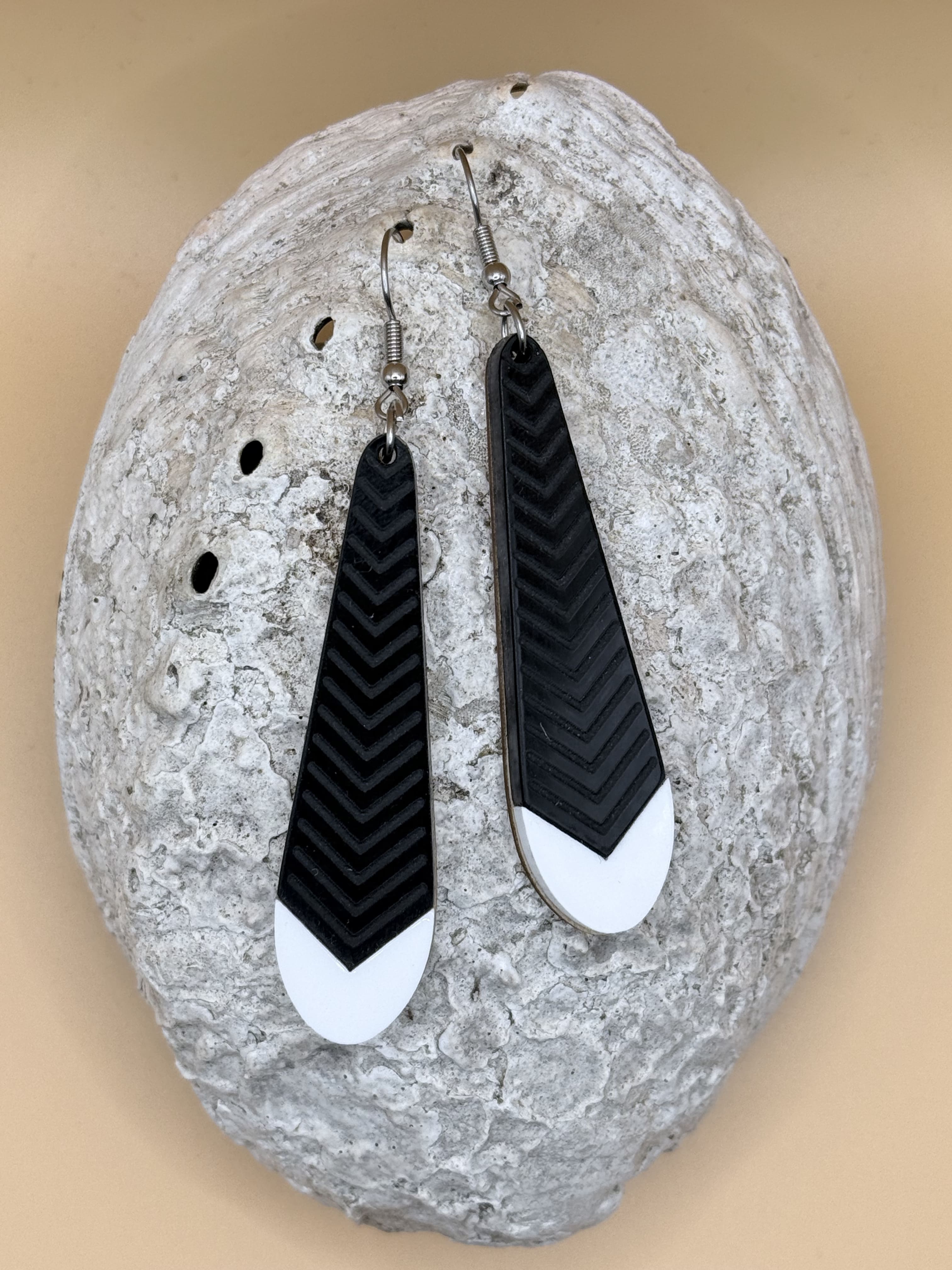 Huia Feather Earrings