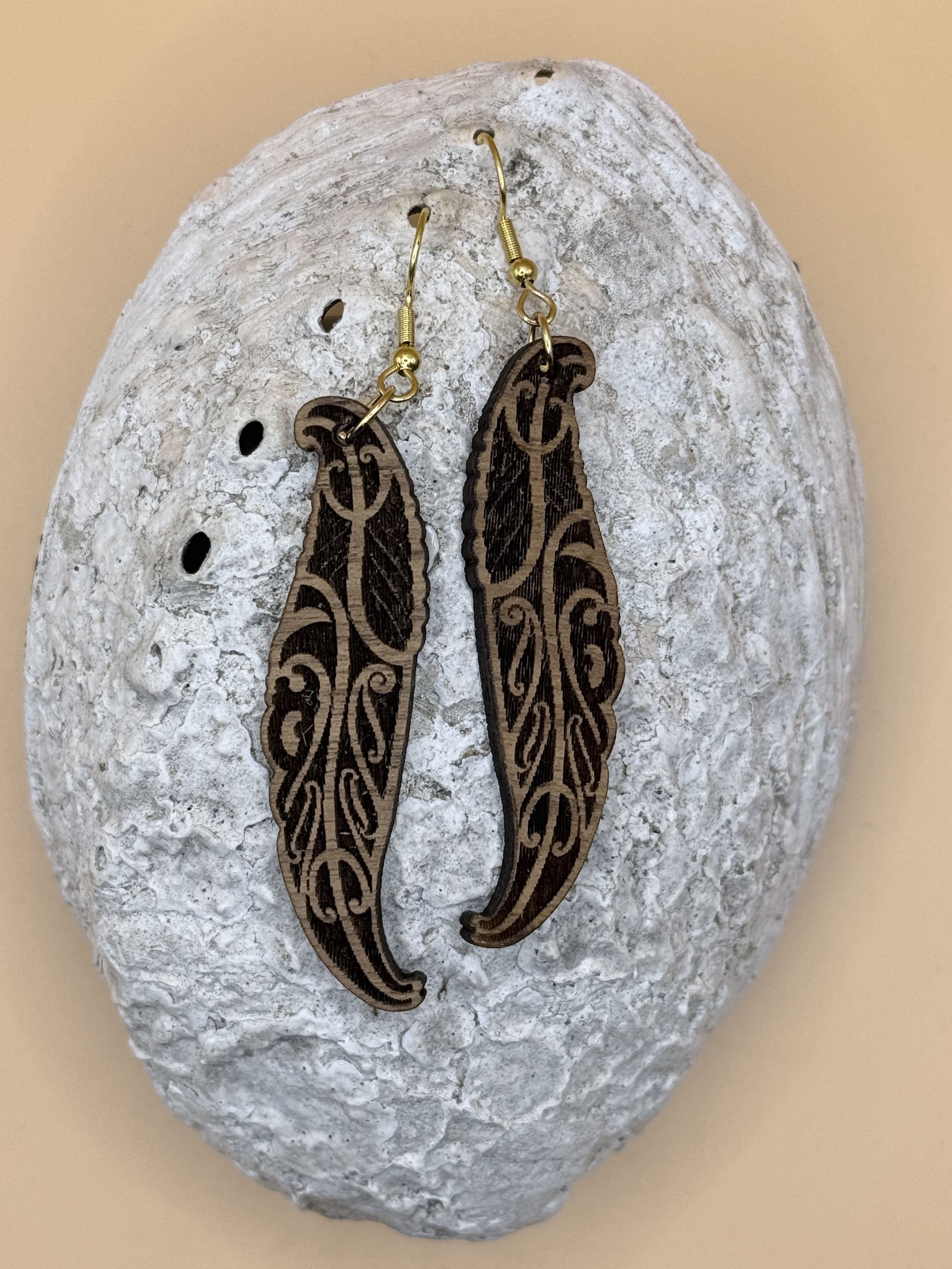 Huruhuru Manu Earrings