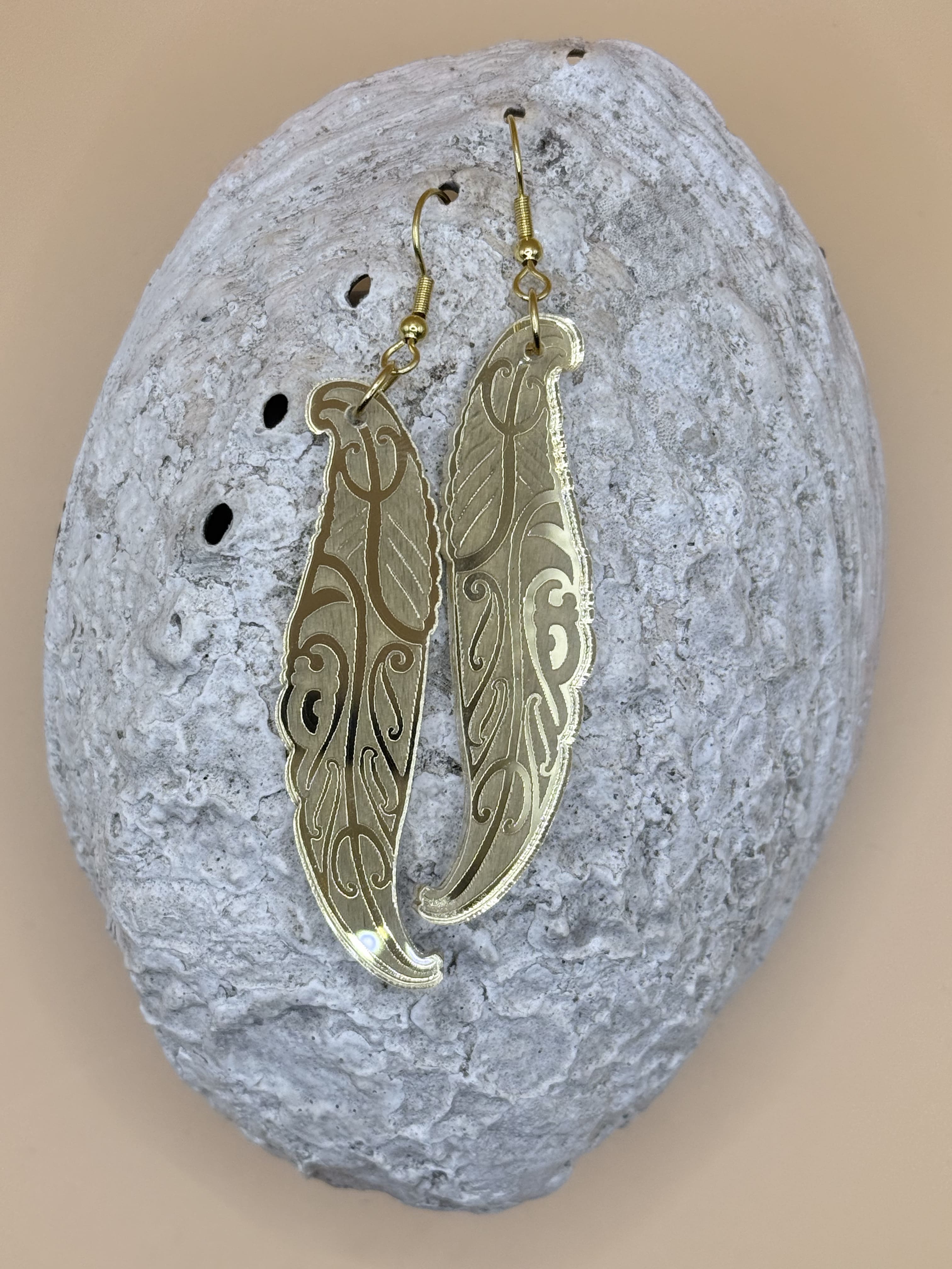 Huruhuru Manu Earrings
