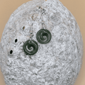 Jade / Pounamu Koru Earrings
