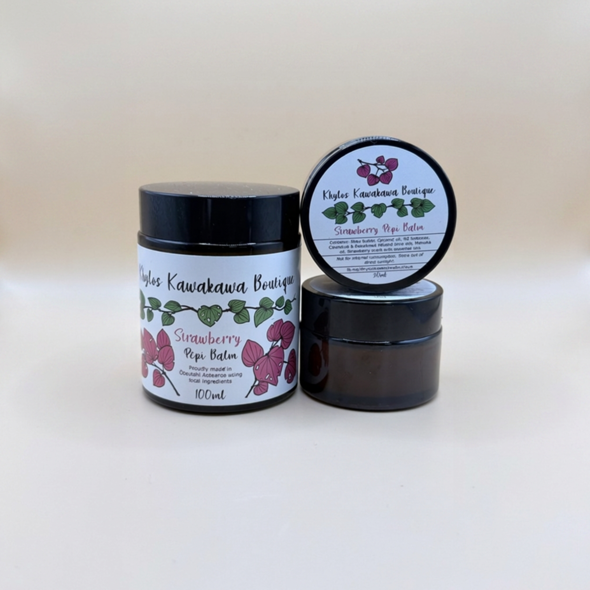 Kawakawa Balm - Strawberry (Pepi)